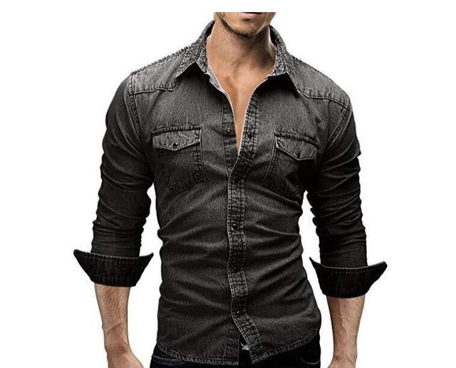 Jens™ | Denim overhemd