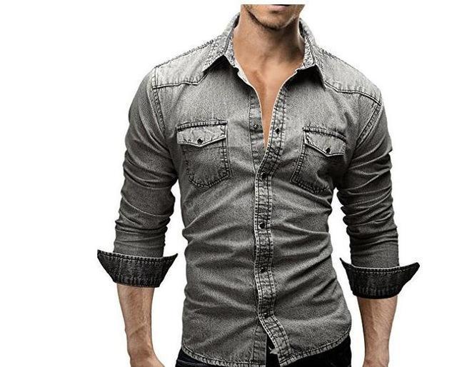 Jens™ | Denim overhemd