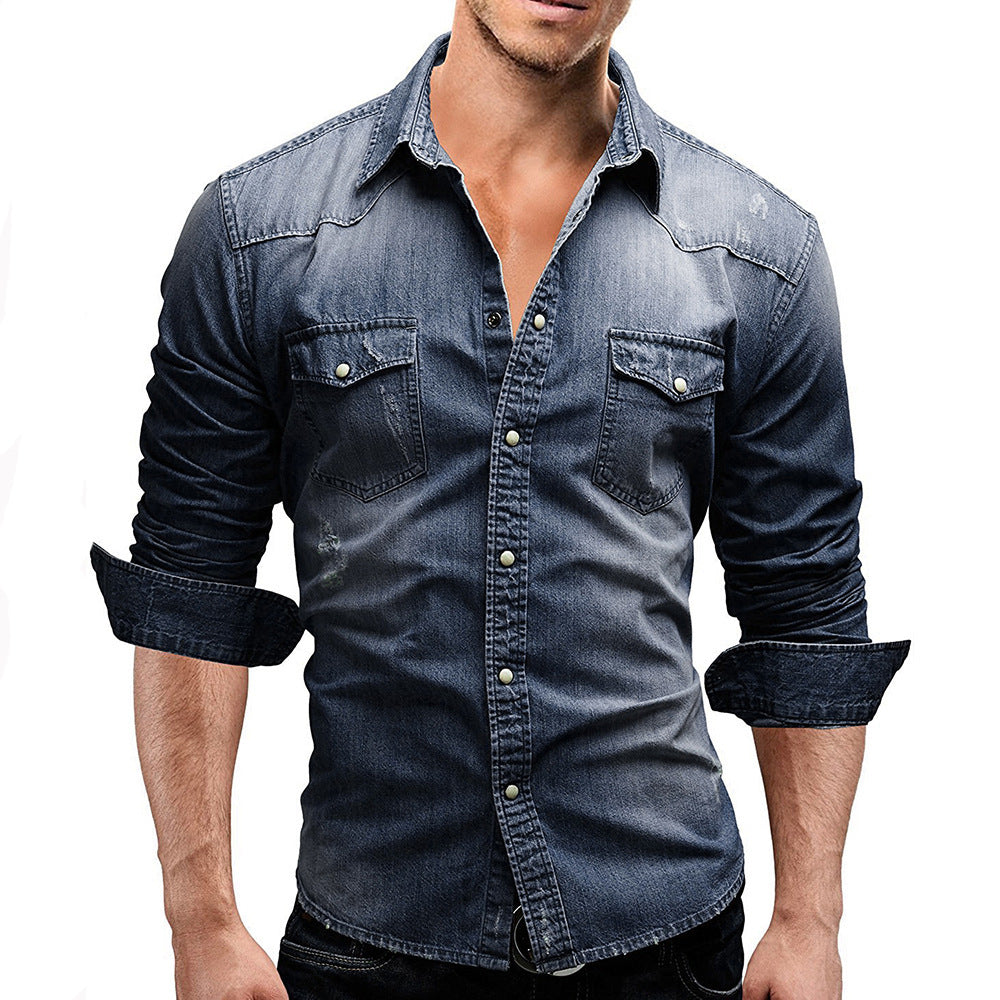 Jens™ | Denim overhemd