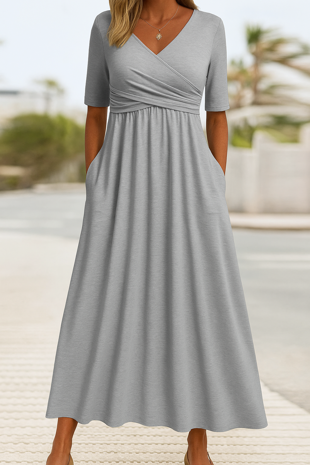 Elisa™ | midi-jurk
