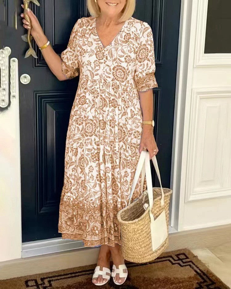 Céleste™| Maxi-jurk