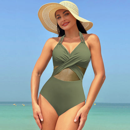 Naomi™ – Halterbadpak met mesh