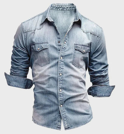 Jens™ | Denim overhemd