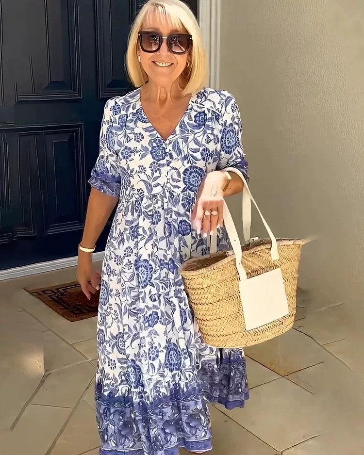 Céleste™| Maxi-jurk