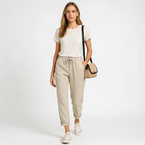 Fleur™ | Luchtige Broek