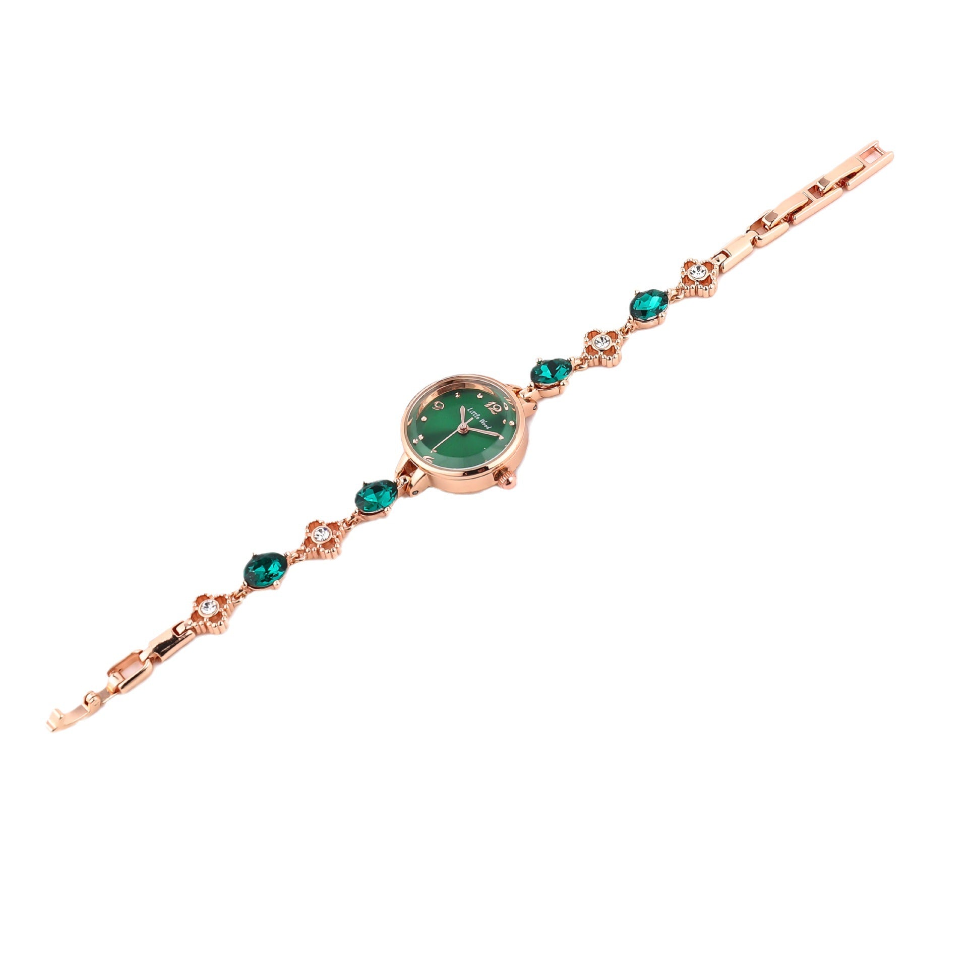 Small Green Watch – Tijdloze elegantie in een modern jasje