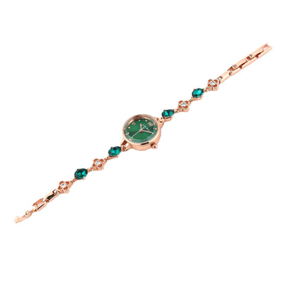 Small Green Watch – Tijdloze elegantie in een modern jasje