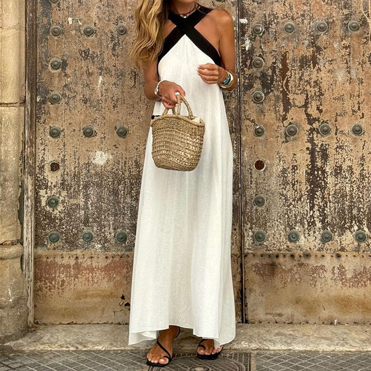 Marina™ – Mouwloze halterjurk