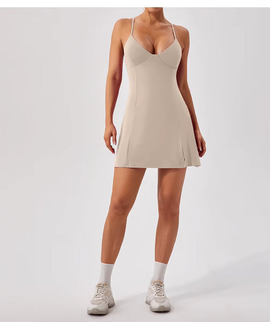 Sporty Chic Tennis & Workout jurk