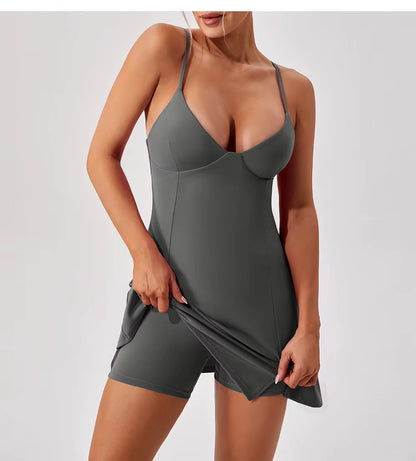 Sporty Chic Tennis & Workout jurk