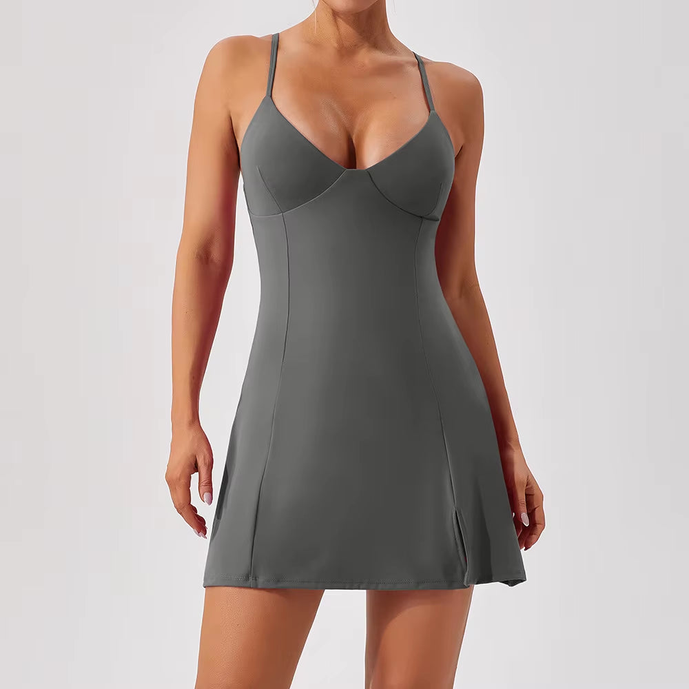 Sporty Chic Tennis & Workout jurk