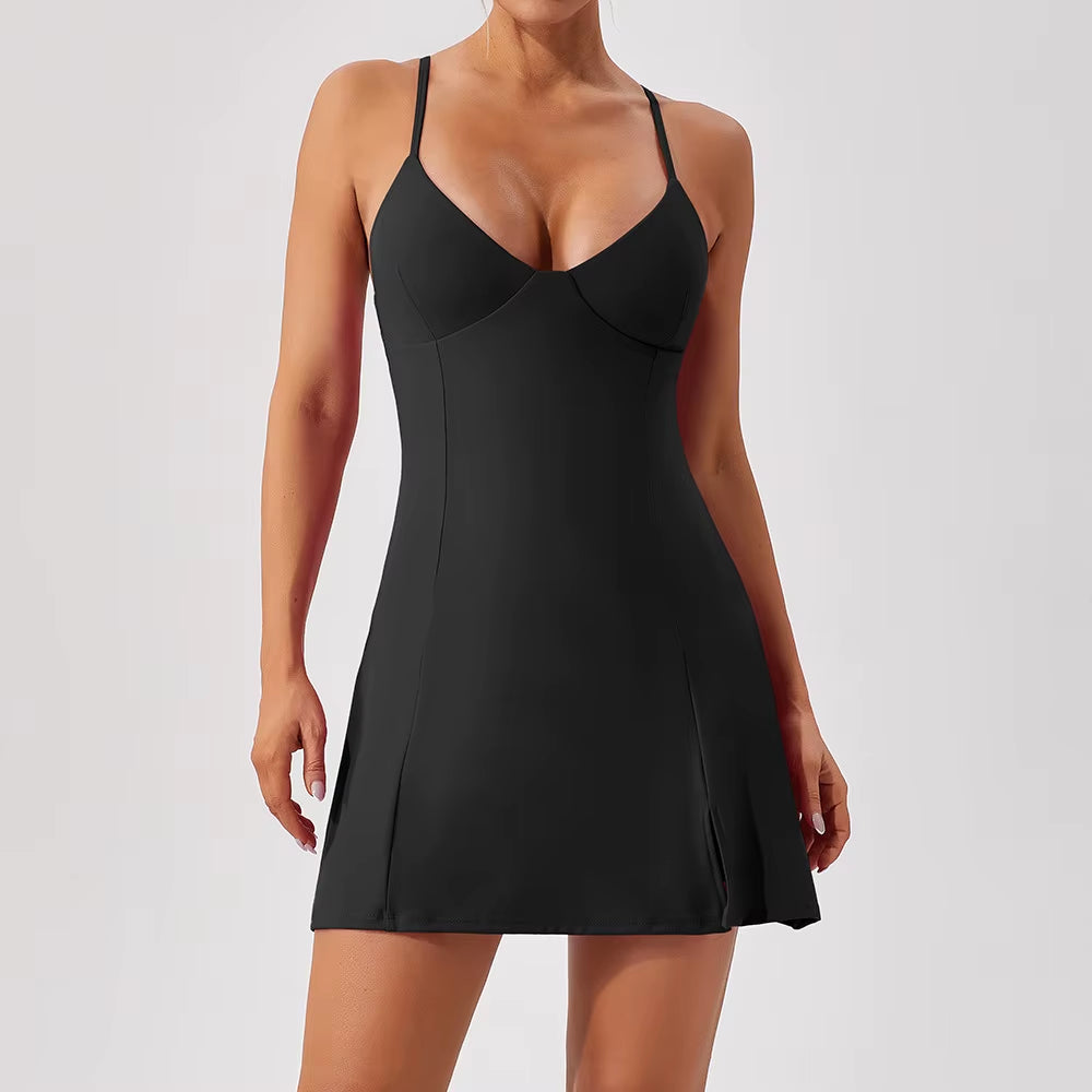 Sporty Chic Tennis & Workout jurk