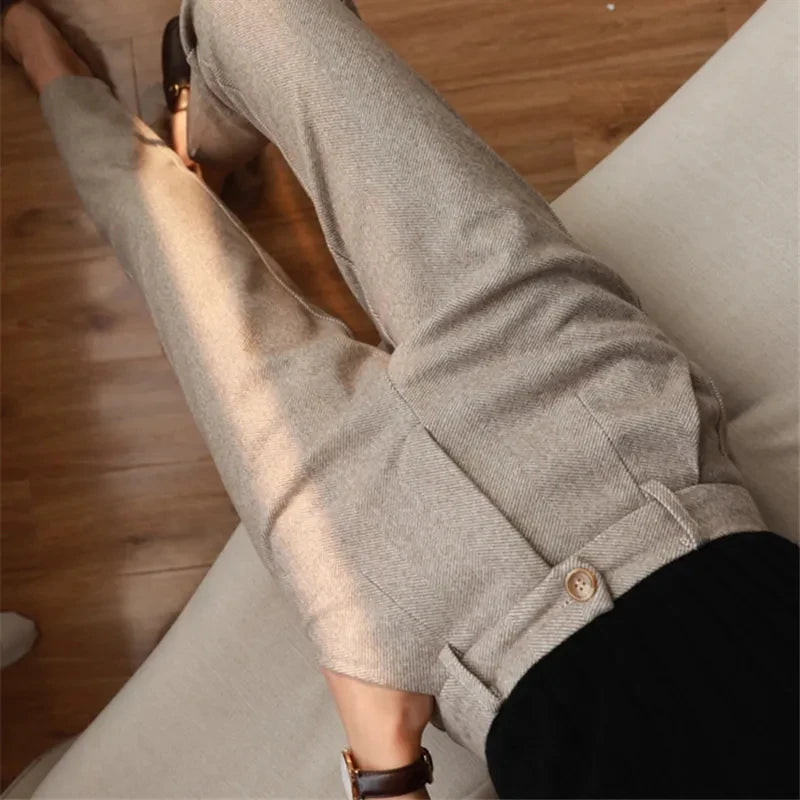 Wollen Harem broek