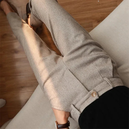 Wollen Harem broek