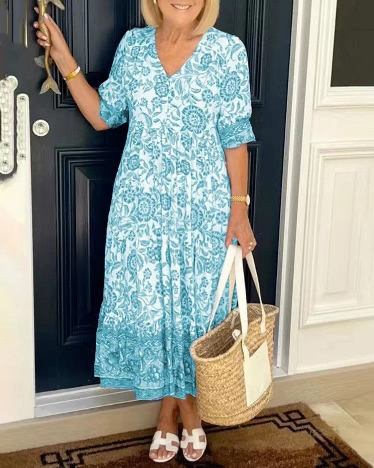Céleste™| Maxi-jurk