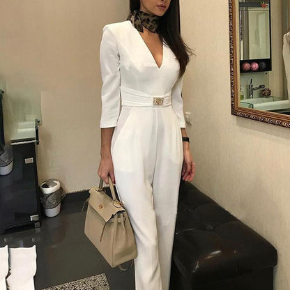 Jumpsuit Split Sleeve – Dé eyecatcher voor elke gelegenheid